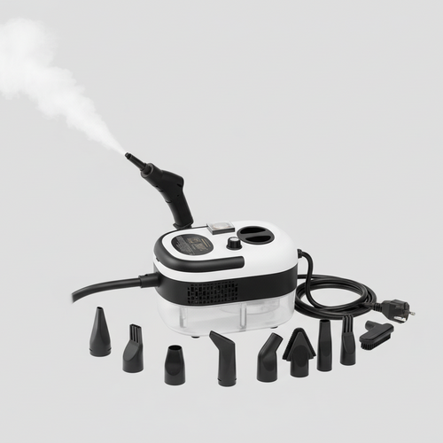 Nettoyeur Vapeur Portable – Multi Surfaces avec Kit d’Accessoires