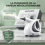 Nettoyeur à Vapeur Portatif 1050W 3 Bars | Machine Vapeur Multi-Surfaces